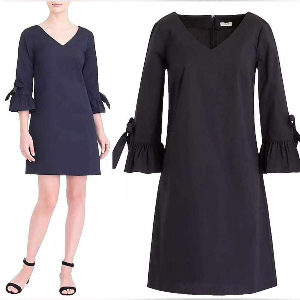 J. Crew Ruffle Sleeve Dress - Picture 2 of 11